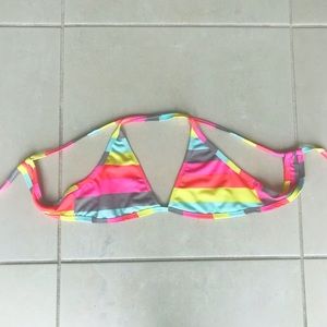 Rainbow Triangle Bikini Top